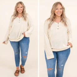 Chilly On A Hot Day Sweater, Oatmeal -Chic Soul Store 6 80965596 2df9 4178 89cd 3283aab55a78