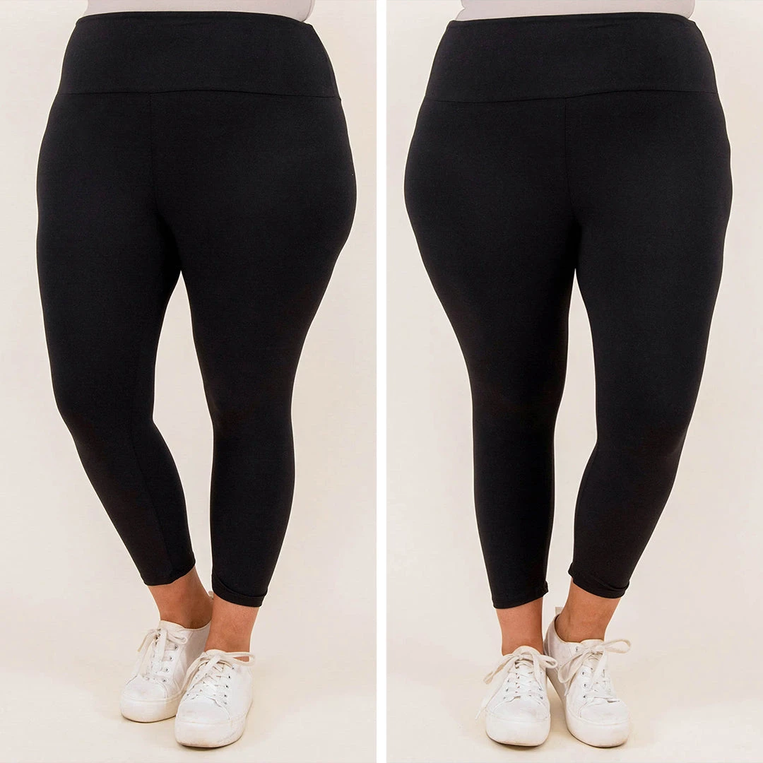 The Perfect Capri Fit Leggings, Black 8 The Perfect Capri Fit Leggings, Black - Image 6