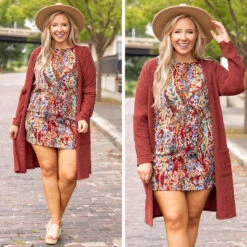 Cuddle Weather Cardigan, Rust -Chic Soul Store 6 b36cdc94 2017 4afb a834 c890749ec06a