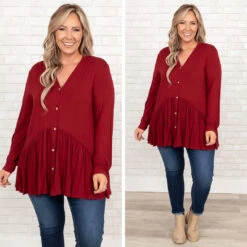 Lively Experiences Tunic, Burgundy 13 Lively Experiences Tunic, Burgundy -Chic Soul Store 6 d795ea50 abbd 4c1e a20d 3c50e995067a