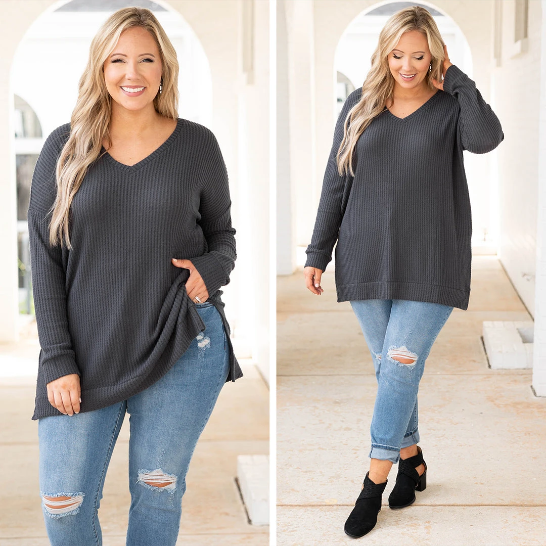 Cool Is Calling Tunic, Ash Gray 8 Cool Is Calling Tunic, Ash Gray - Image 6