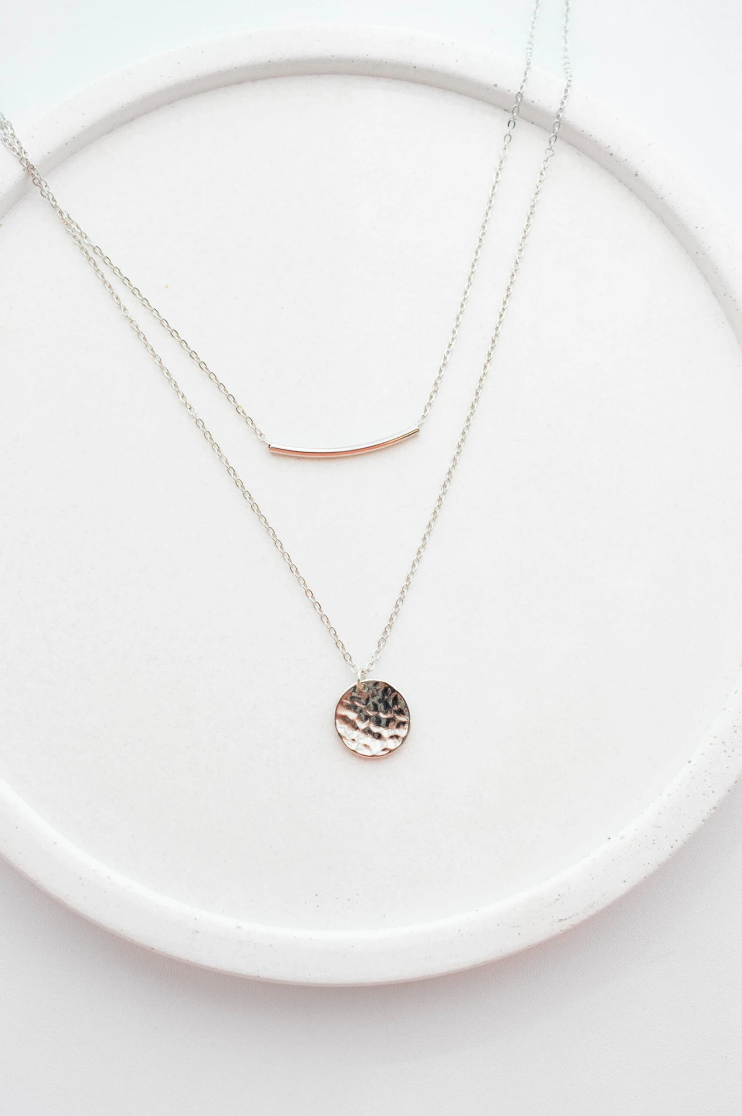 Shady Lane Necklace, Silver 4 Shady Lane Necklace, Silver - Image 2