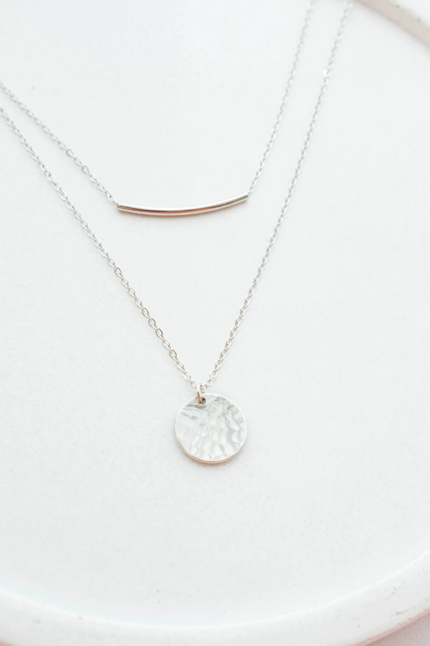 Shady Lane Necklace, Silver 3 Shady Lane Necklace, Silver