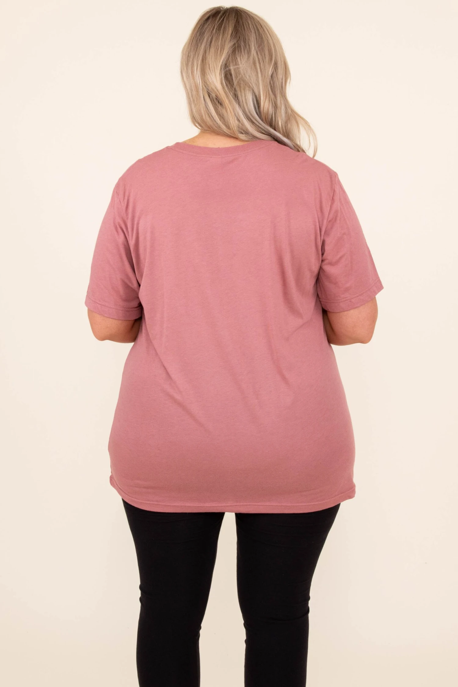 Coffee, Leggings & Leopard Tee, Mauve 7 Coffee, Leggings & Leopard Tee, Mauve - Image 5