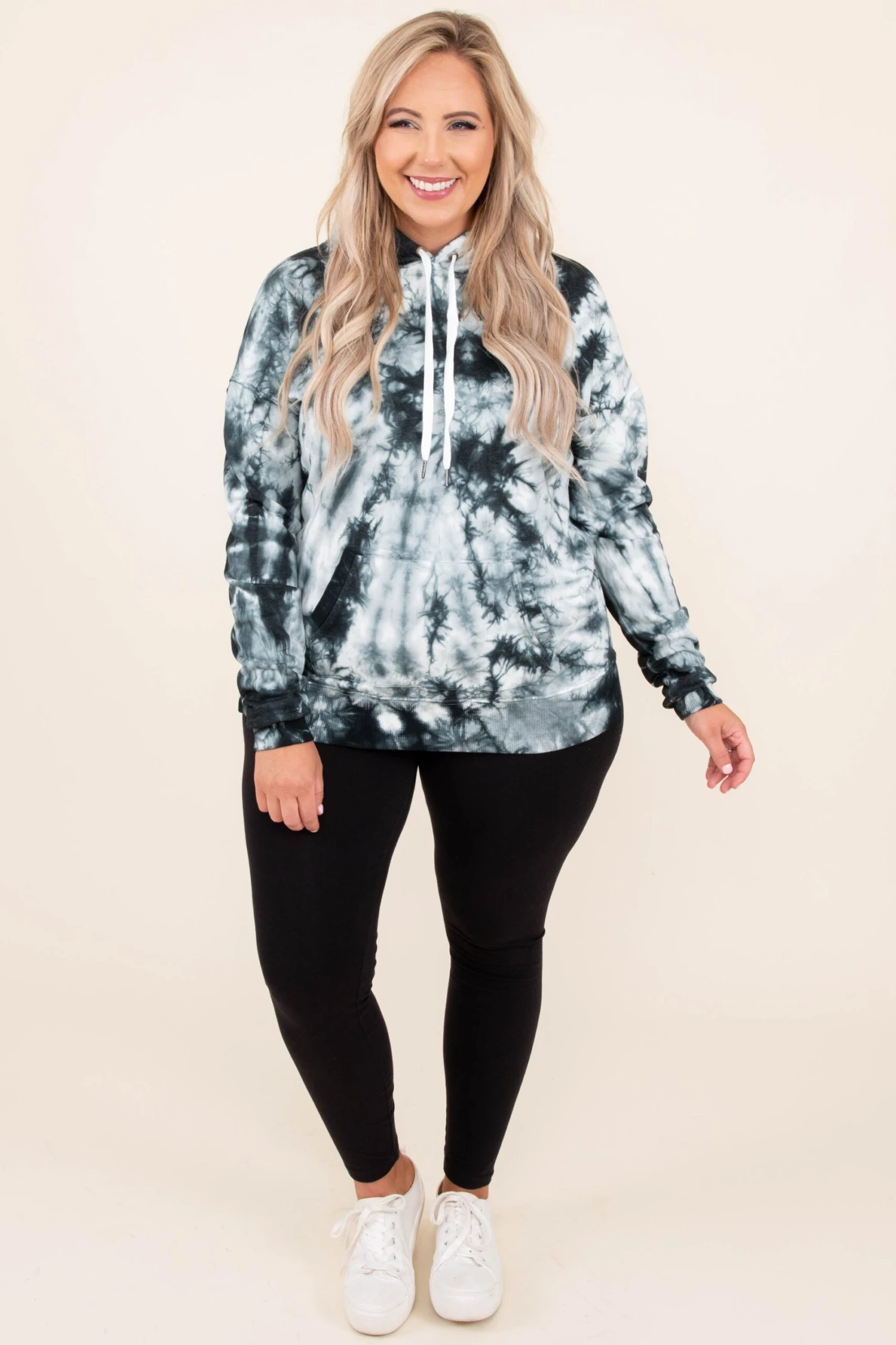 Text You Later Hoodie, Black-White 4 Text You Later Hoodie, Black-White - Image 2