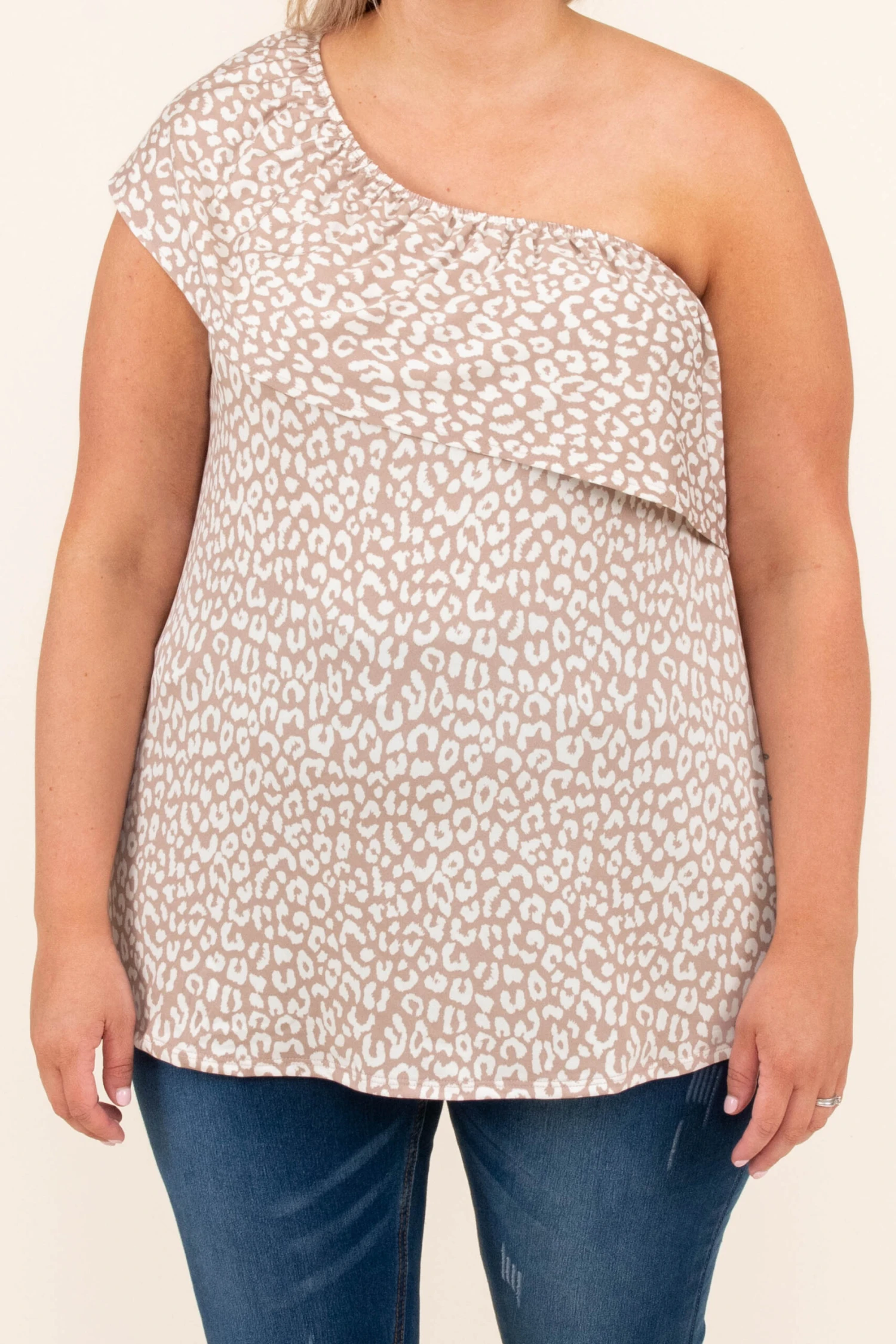 Live Boldly Top, Beige 6 Live Boldly Top, Beige - Image 4