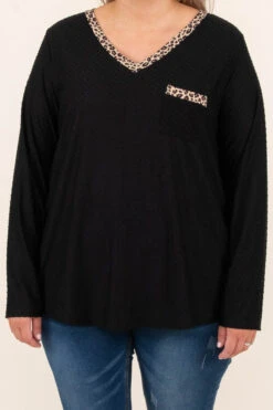 Let's Prowl Around Top, Black 11 Let's Prowl Around Top, Black -Chic Soul Store 7 28 13119