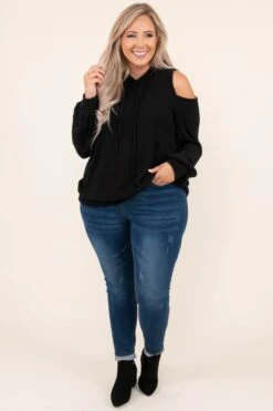 Dinner Vibes Top, Black -Chic Soul Store 7 28 13138