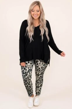 My Feisty Side Leggings, Grey 11 My Feisty Side Leggings, Grey -Chic Soul Store 7 7 12013