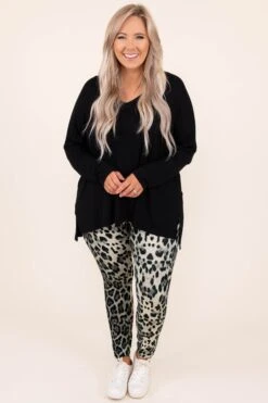 My Feisty Side Leggings, Grey 12 My Feisty Side Leggings, Grey -Chic Soul Store 7 7 12014