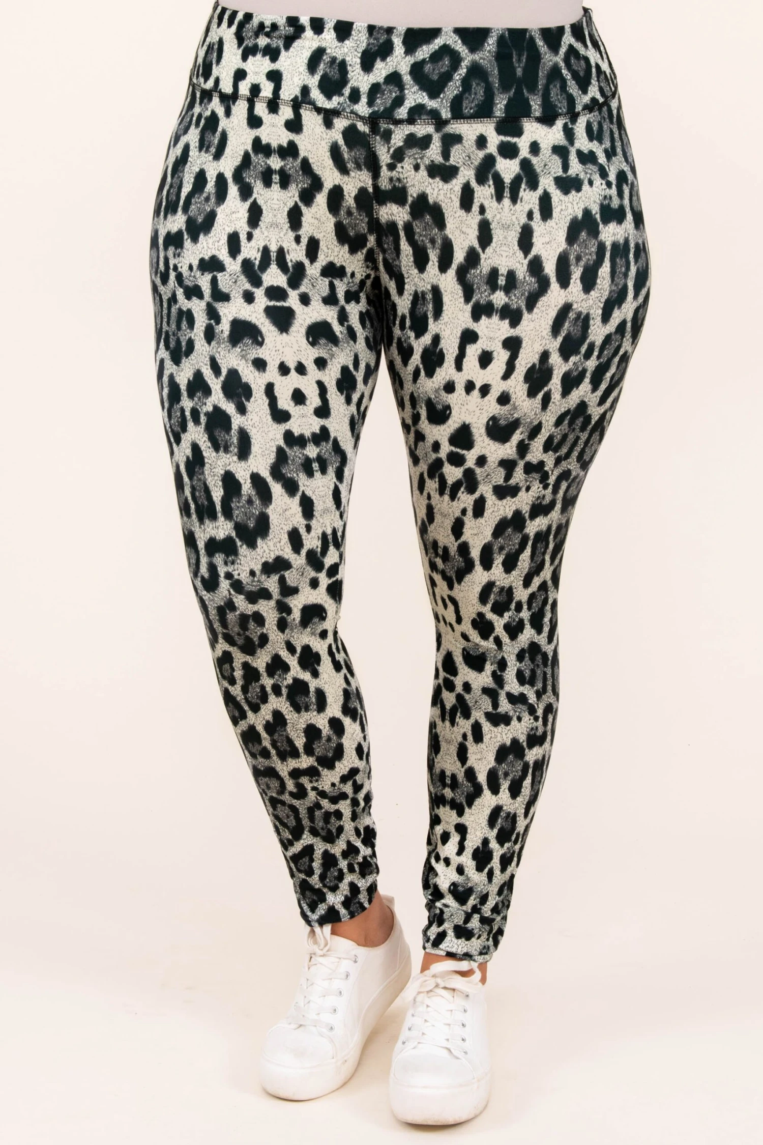 My Feisty Side Leggings, Grey 4 My Feisty Side Leggings, Grey - Image 2