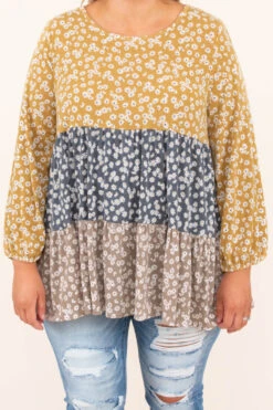 Following Sunshine Tunic, Multi -Chic Soul Store 7 7 12072