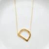 Hi My Name Is Necklace, D Gold 2 Hi My Name Is Necklace, D Gold -Chic Soul Store 7 8 12133 Edit