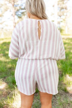 See My Fate Romper, Mauve -Chic Soul Store 746A2909 Edit
