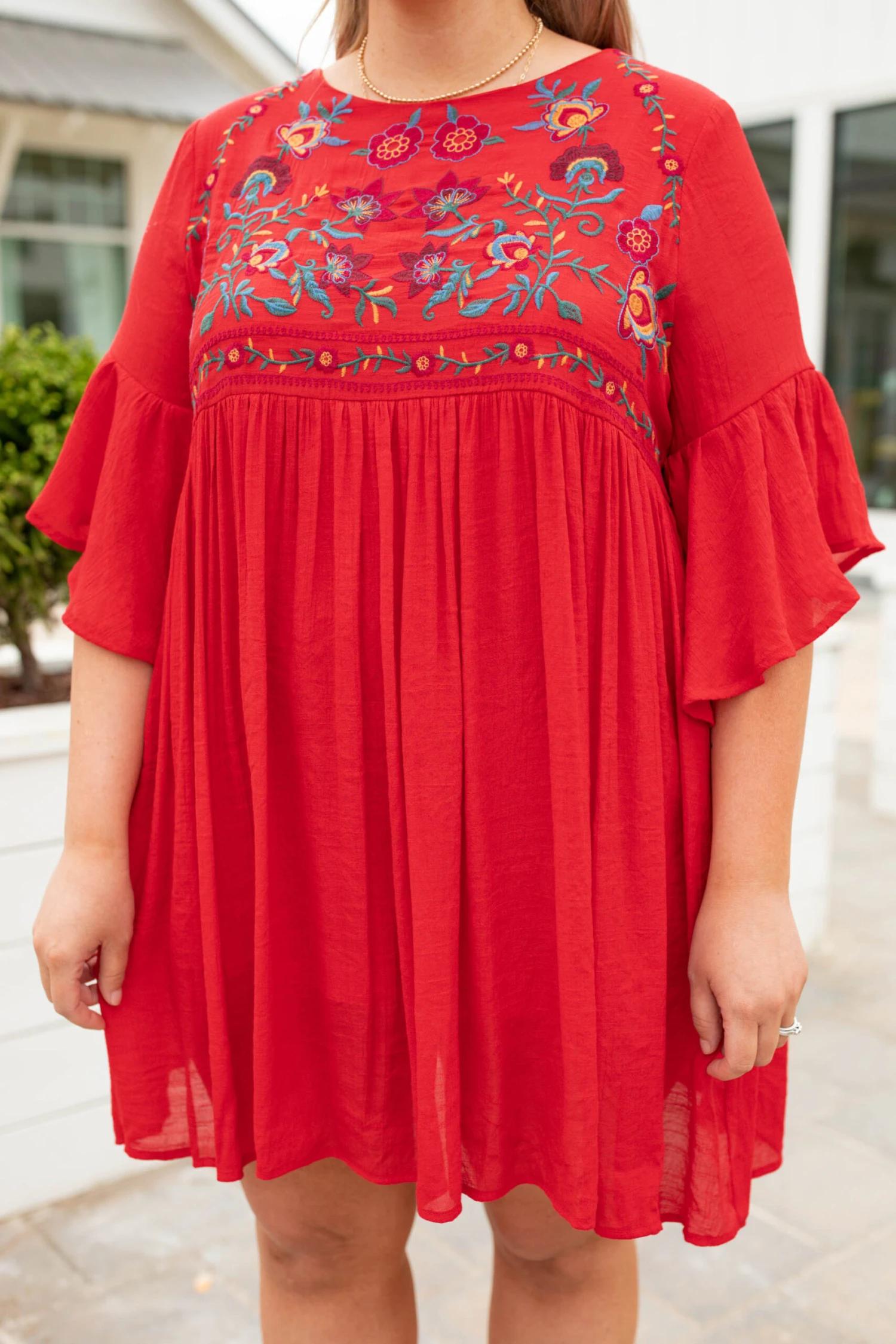 What You Seek Dress, Strawberry 6 What You Seek Dress, Strawberry - Image 4