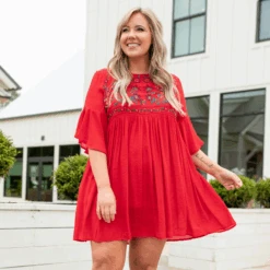 What You Seek Dress, Strawberry 13 What You Seek Dress, Strawberry -Chic Soul Store 746A4921 Edit 2024 05 15T13 20 44.144Z