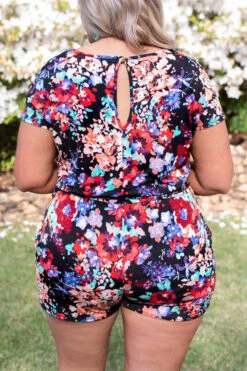 Summer Represent Romper, Black 12 Summer Represent Romper, Black -Chic Soul Store 746A5432 Edit