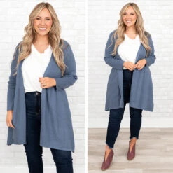 Overthinking It Cardigan, Blue -Chic Soul Store 7 06ba3c26 e500 44fd bbaa 3fd333f720e9