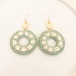 We Love Rafia Earrings, Dark Moss 11 We Love Rafia Earrings, Dark Moss -Chic Soul Store 7 3ba7dcba 30c8 44f2 8021 aad9faf500e9