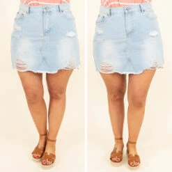 Rhythm Of Love Skirt, Light Denim -Chic Soul Store 7 6df3be07 8716 4548 a3ab 80ca0a5f2edf