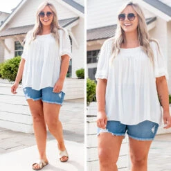 All My Friends Blouse, Ivory -Chic Soul Store 7 7351dc09 ed7a 41c7 a9ee 4687305d5fb0