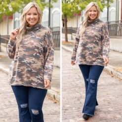 Lead From The Heart Top, Camo -Chic Soul Store 7 7625a053 a1bd 42ac a030 09310bc90061