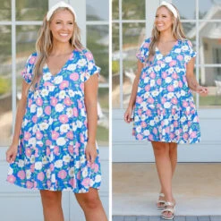 My Heart Is An Open Door Dress, Blue -Chic Soul Store 7 770d8404 b97e 478f bae8 165031f2002b