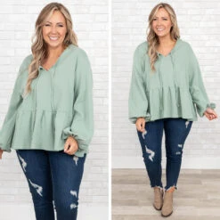 She Loves Me Top, Green -Chic Soul Store 7 822789d5 22af 4613 ac34 e337ad395d6f