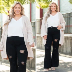 Love Quotes Cardigan, Taupe -Chic Soul Store 7 82f11980 b7e9 4b29 8acd f50e051c9035