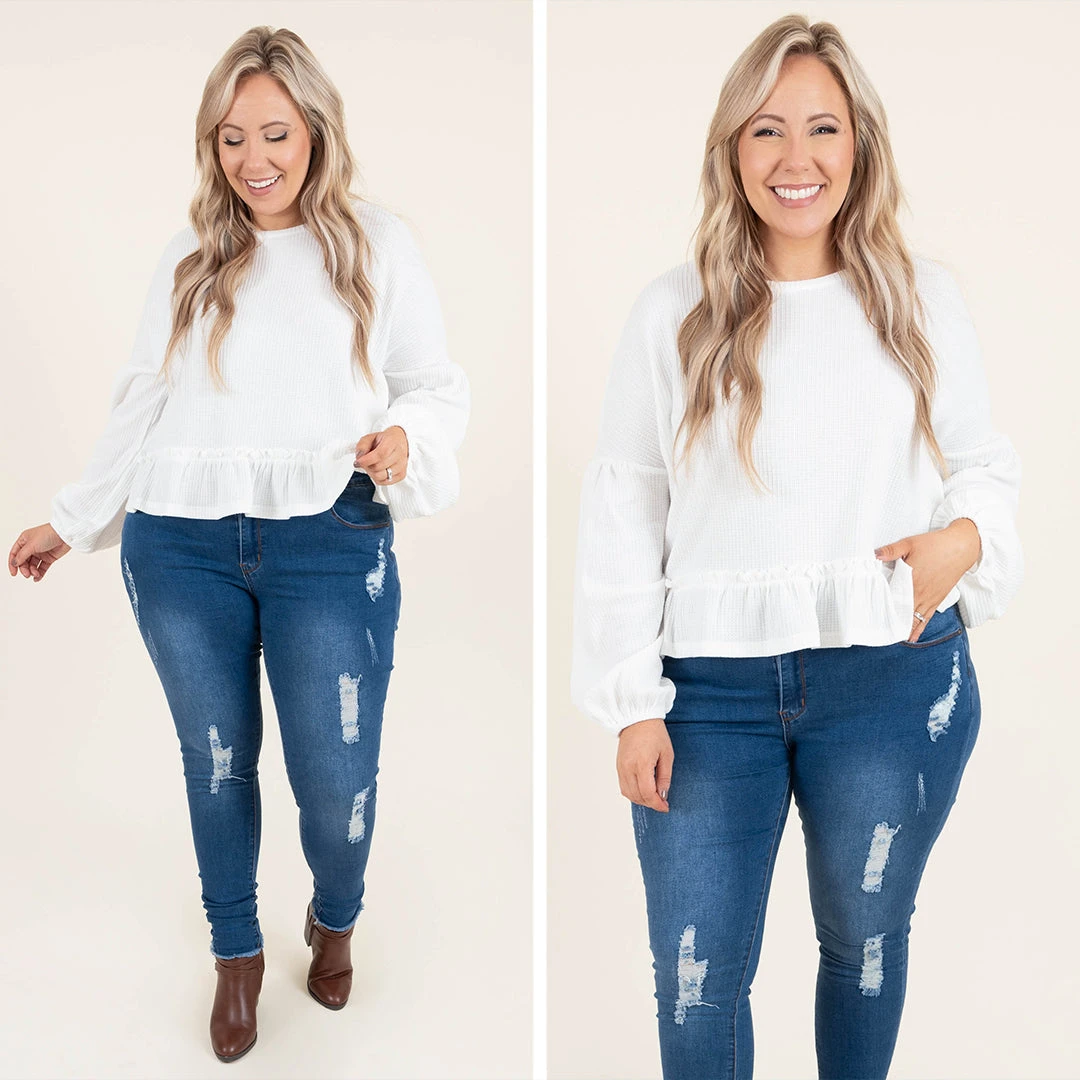 Clever Ways Top, Ivory 8 Clever Ways Top, Ivory - Image 6