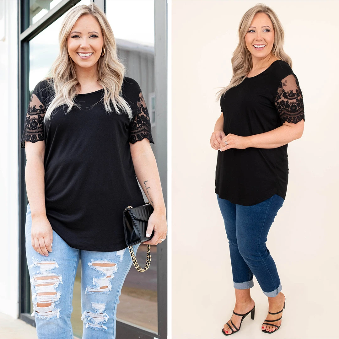 On The Runway Top, Black 9 On The Runway Top, Black - Image 7