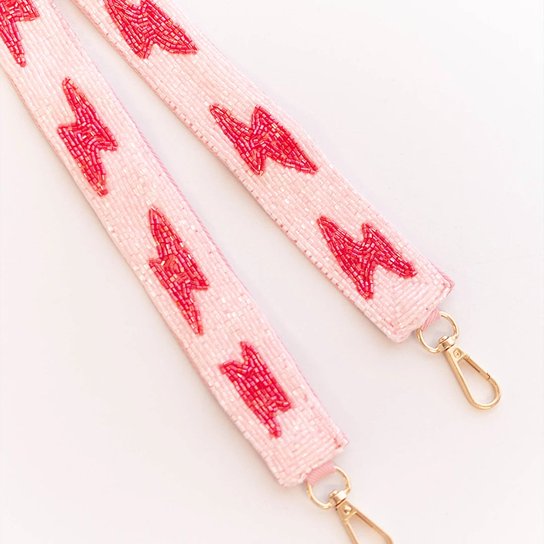 It's Electric Beaded Strap, Pink 6 It's Electric Beaded Strap, Pink - Image 4