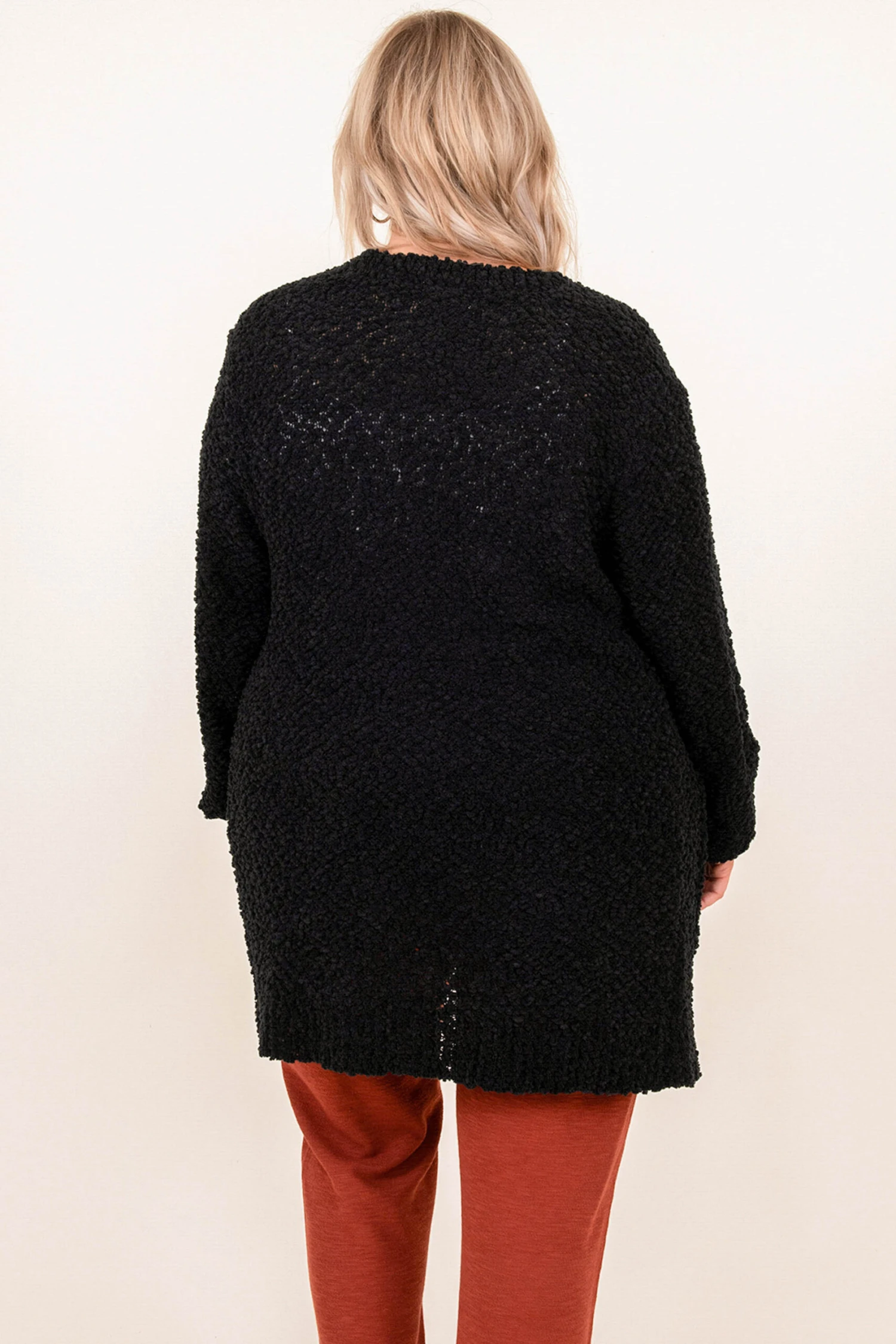 Turn The Car Around Cardigan, Black 7 Turn The Car Around Cardigan, Black - Image 5