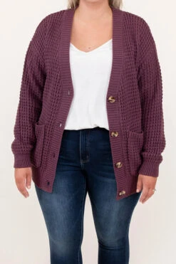 Just Throw It On Cardigan, Eggplant 11 Just Throw It On Cardigan, Eggplant -Chic Soul Store 8 10 13603 1 1