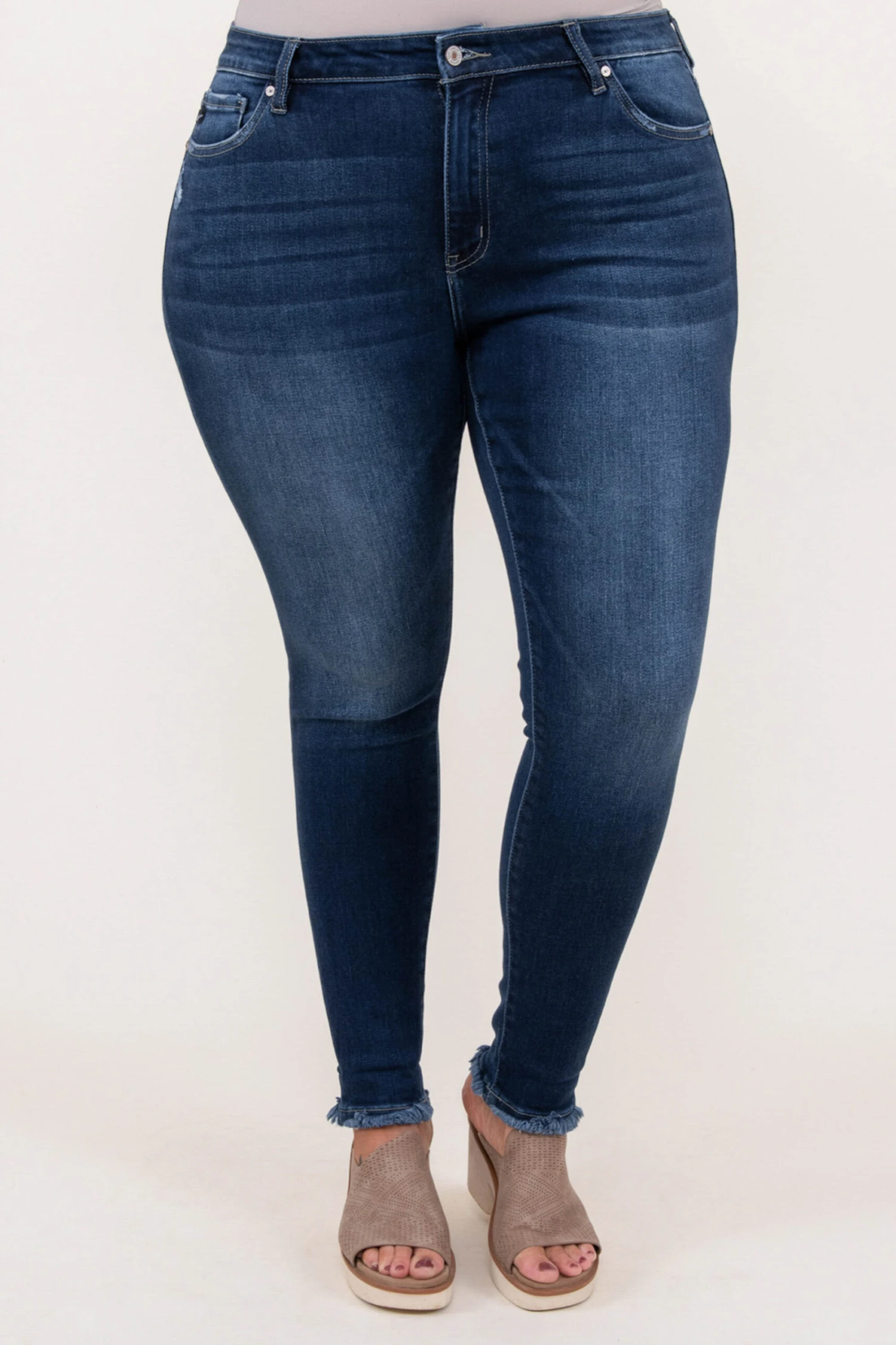 Go Go Go Honey Jeans, Dark Wash 4 Go Go Go Honey Jeans, Dark Wash - Image 2