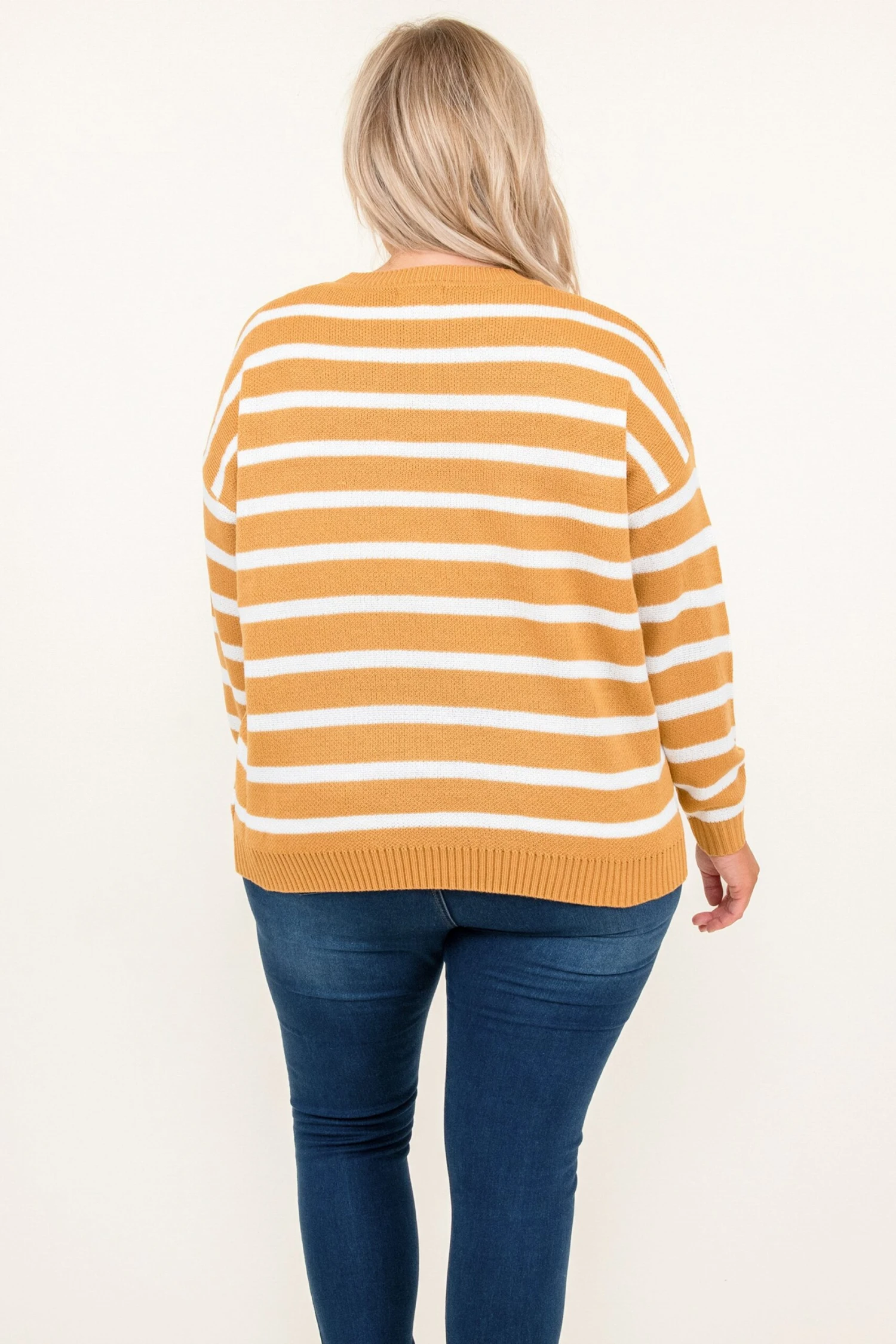 Piece Of Mind Sweater, Mustard 7 Piece Of Mind Sweater, Mustard - Image 5