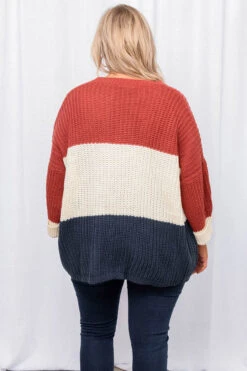 Shady Pines Sweater, Navy Combo 12 Shady Pines Sweater, Navy Combo -Chic Soul Store 8 18 13932