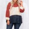 Shady Pines Sweater, Navy Combo 2 Shady Pines Sweater, Navy Combo -Chic Soul Store 8 18 13934