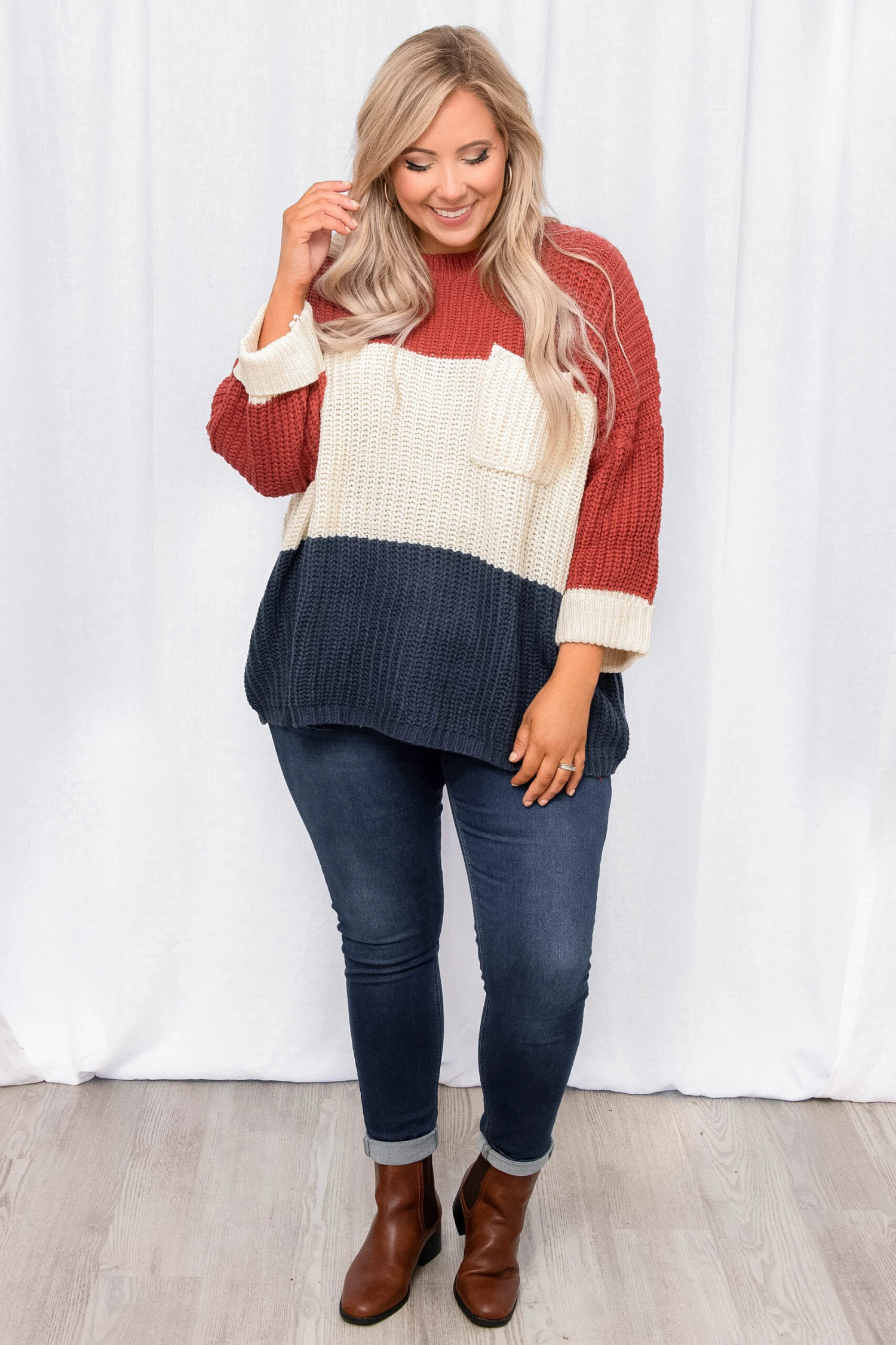 Shady Pines Sweater, Navy Combo 5 Shady Pines Sweater, Navy Combo - Image 3