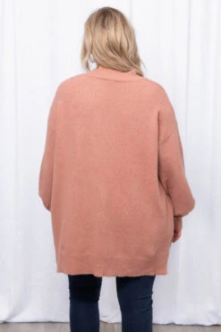 Yours In A Heartbeat Top, Mauve -Chic Soul Store 8 18 13946