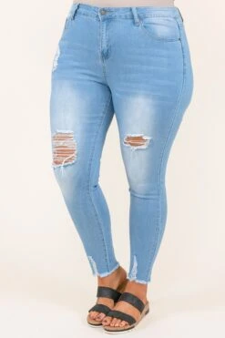 Bold Moments Jeans, Light Blue