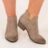 No Doubt About You Booties, Taupe 1 No Doubt About You Booties, Taupe -Chic Soul Store 8 25 14428