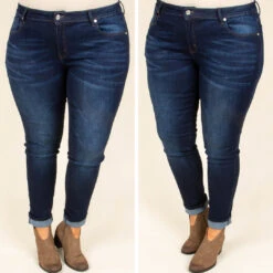 Casting Shadows Skinny Jeans, Dark Wash -Chic Soul Store 8.31 8