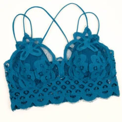 Secretly Stunning Bralette, Teal -Chic Soul Store 8 17cb68d5 82ac 4f75 abf2 e3c9de747385