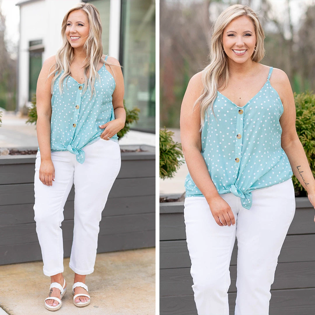 Give Me Sunshine Tank, Blue 8 Give Me Sunshine Tank, Blue - Image 6