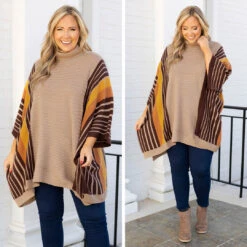 Feeling Wonderstruck Poncho, Taupe 13 Feeling Wonderstruck Poncho, Taupe -Chic Soul Store 8 279ce6a0 31d6 42c3 9b25 27dbd4d2294c