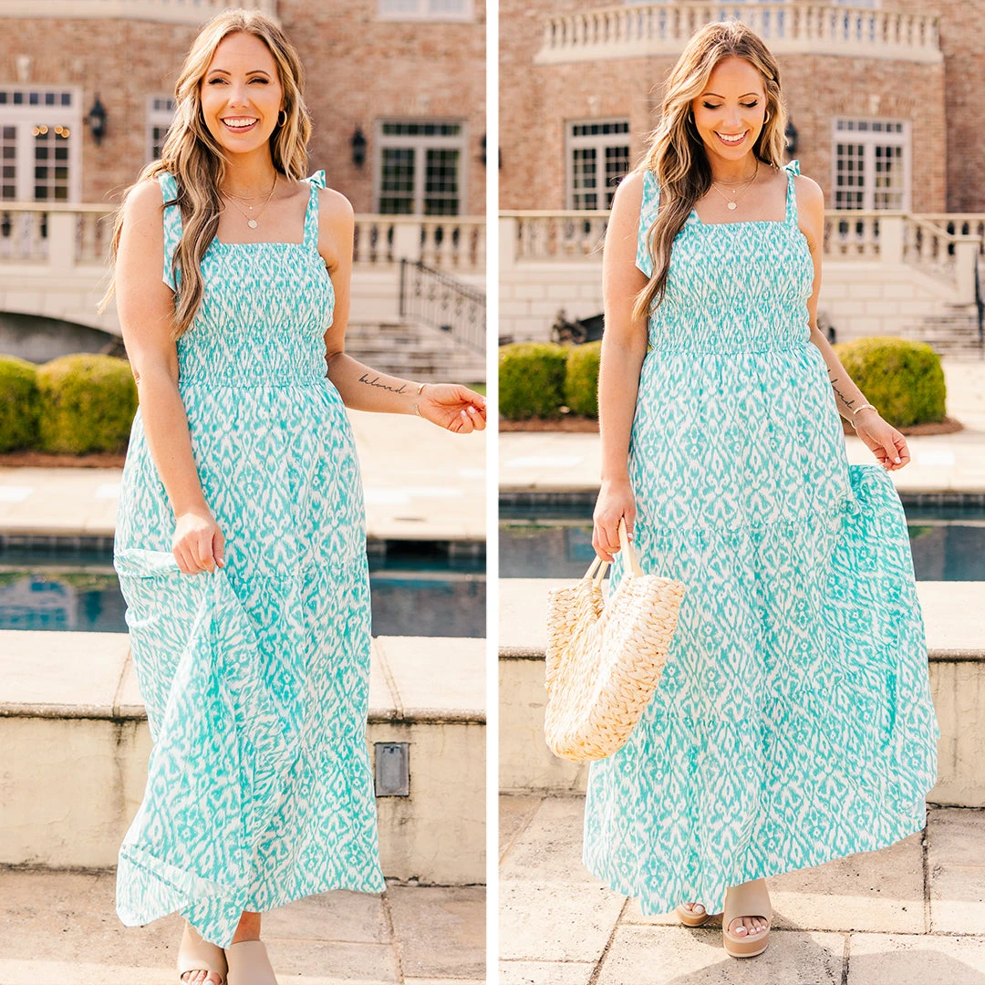 I Can't Wait Dress, Aqua 3 I Can't Wait Dress, Aqua