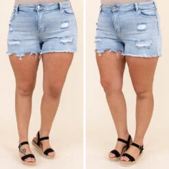 Good Times And Tan Lines Shorts, Light Wash -Chic Soul Store 8 37728669 d69c 442f bb69 5cc2cee3faa7