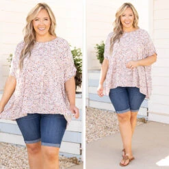 Different Perspectives Top, Blue Multi -Chic Soul Store 8 6a1dbce4 113d 47e8 b8fe f49e04656040