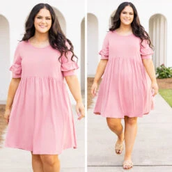 Have To Be Yours Dress, Rose -Chic Soul Store 8 859bd119 1bd1 4523 847a e0a6f9d4fb7a